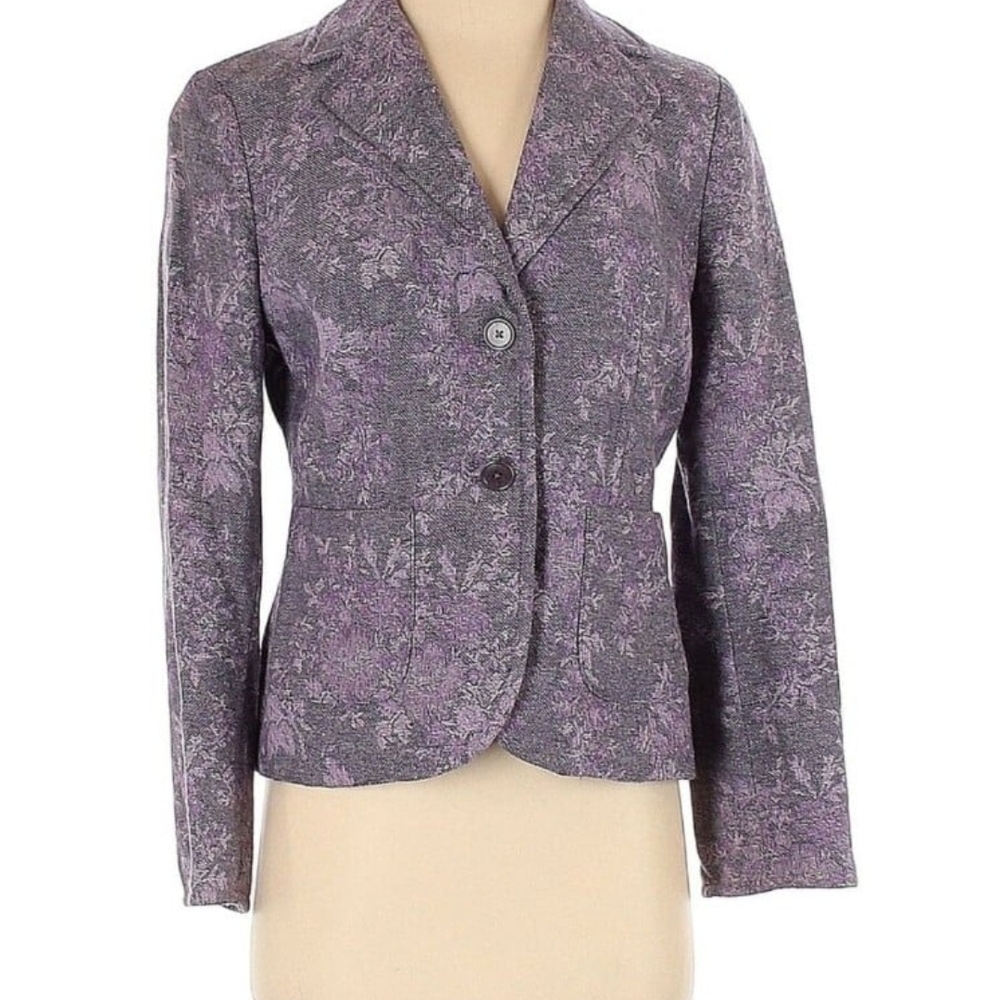 Ann Taylor Floral Blazer